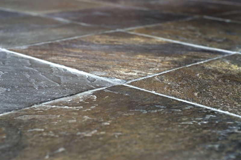 Slate Floor Installation detail